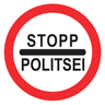 Liiklusmärk 336a - Politseikontroll