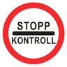 Liiklusmärk 336b - Kontroll
