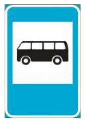 Liiklusmärk 541a - Bussipeatus