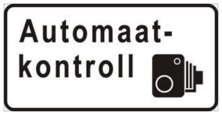 Liiklusmärk 559a - Automaatkontroll